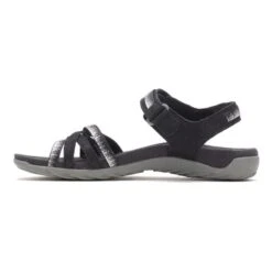 Merrell Terran 3 Cush Cross Sandals Black White Women 8 Merrell Terran 3 Cush Cross Sandals Black White Women -Merrell ml j002704 003