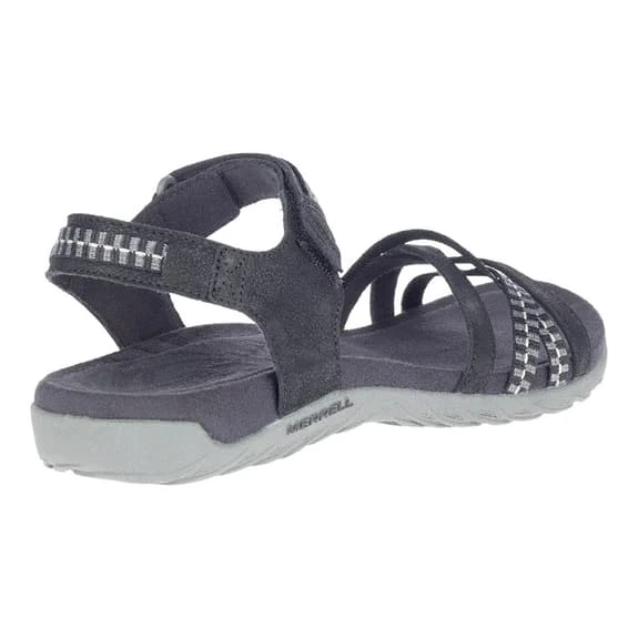 Merrell Terran 3 Cush Cross Sandals Black White Women 4 Merrell Terran 3 Cush Cross Sandals Black White Women - Image 4