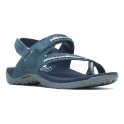 Merrell Terran 3 Cush Convert Post Sandals Blue Women