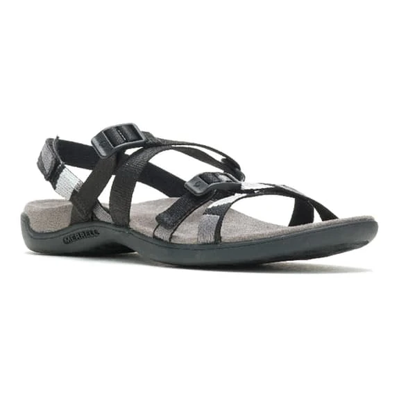 Merrell District 3 Backstrap Web Sandals Black White Grey Women 1 Merrell District 3 Backstrap Web Sandals Black White Grey Women