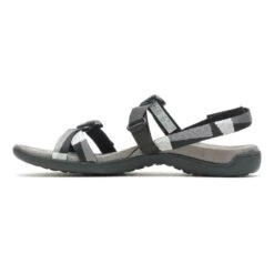 Merrell District 3 Backstrap Web Sandals Black White Grey Women 11 Merrell District 3 Backstrap Web Sandals Black White Grey Women -Merrell ml j004190 003