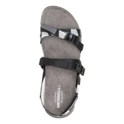Merrell District 3 Backstrap Web Sandals Black White Grey Women 9 Merrell District 3 Backstrap Web Sandals Black White Grey Women -Merrell ml j004190 005