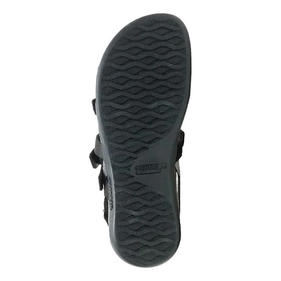 Merrell District 3 Backstrap Web Sandals Black White Grey Women 2 Merrell District 3 Backstrap Web Sandals Black White Grey Women - Image 2