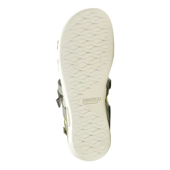 Merrell District 3 Backstrap Web Sandals Khaki Green White Yellow Women 3 Merrell District 3 Backstrap Web Sandals Khaki Green White Yellow Women - Image 3