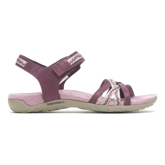 Merrell Terran 3 Cush Cross Sandals Pink Grey Women 2 Merrell Terran 3 Cush Cross Sandals Pink Grey Women - Image 2