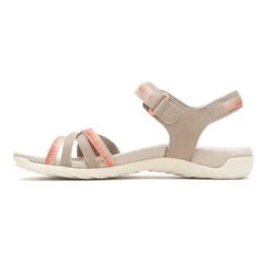 Merrell Terran 3 Cush Cross Sandals Beige Red Women -Merrell ml j005660 003