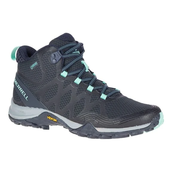 Merrell Siren 3 Mid GORE-TEX Hiking Boots Blue Grey Women 1 Merrell Siren 3 Mid GORE-TEX Hiking Boots Blue Grey Women