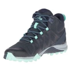 Merrell Siren 3 Mid GORE-TEX Hiking Boots Blue Grey Women 11 Merrell Siren 3 Mid GORE-TEX Hiking Boots Blue Grey Women -Merrell ml j034280 006
