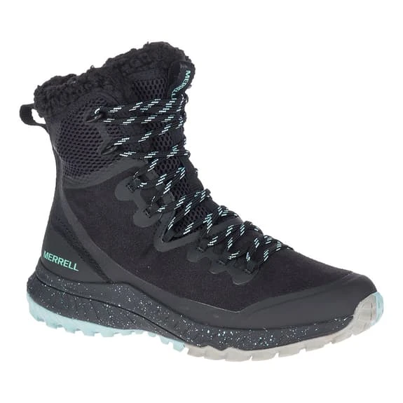 Merrell Bravada Polar Waterproof Boots Black Grey Blue Women 2 Merrell Bravada Polar Waterproof Boots Black Grey Blue Women - Image 2