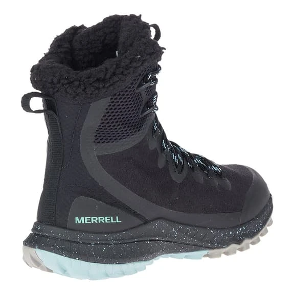 Merrell Bravada Polar Waterproof Boots Black Grey Blue Women 6 Merrell Bravada Polar Waterproof Boots Black Grey Blue Women - Image 6