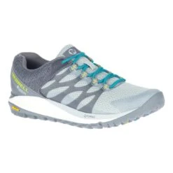 Merrell Antora 2 GORE-TEX Hiking Shoes Grey White Blue Women