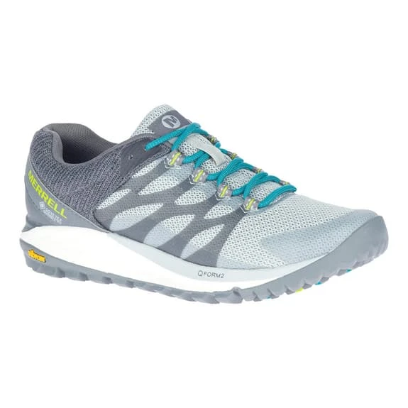 Merrell Antora 2 GORE-TEX Hiking Shoes Grey White Blue Women 1 Merrell Antora 2 GORE-TEX Hiking Shoes Grey White Blue Women