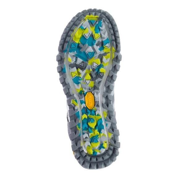 Merrell Antora 2 GORE-TEX Hiking Shoes Grey White Blue Women 4 Merrell Antora 2 GORE-TEX Hiking Shoes Grey White Blue Women - Image 4