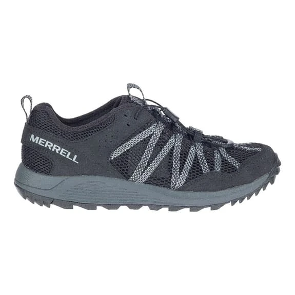 Merrell Wildwood Aerosport Trainers Black Grey 2 Merrell Wildwood Aerosport Trainers Black Grey - Image 2
