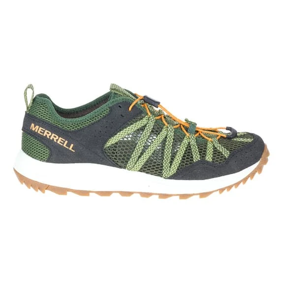 Merrell Wildwood Aerosport Trainers Black Green Orange 2 Merrell Wildwood Aerosport Trainers Black Green Orange - Image 2