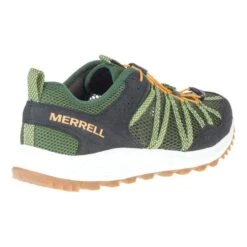 Merrell Wildwood Aerosport Trainers Black Green Orange 9 Merrell Wildwood Aerosport Trainers Black Green Orange -Merrell ml j036113 005
