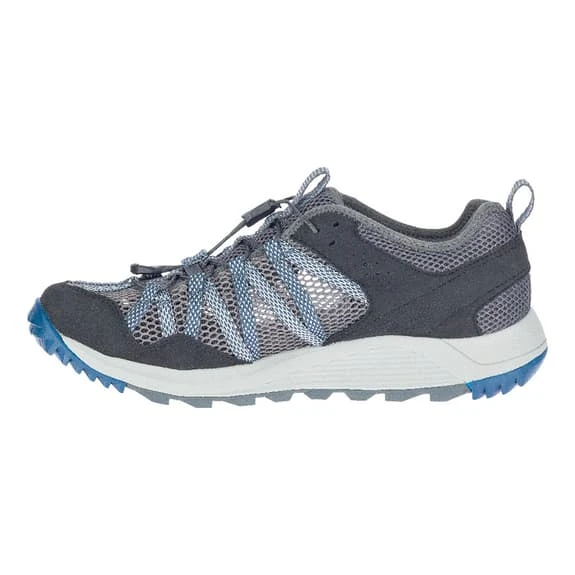 Merrell Wildwood Aerosport Trainers Black Grey Blue 3 Merrell Wildwood Aerosport Trainers Black Grey Blue - Image 3