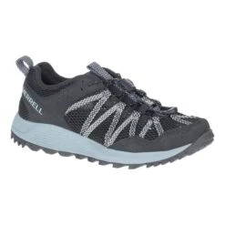 Merrell Wildwood Aerosport Trainers Black Blue Grey Women