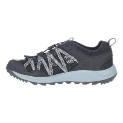 Merrell Wildwood Aerosport Trainers Black Blue Grey Women -Merrell ml j036152 003