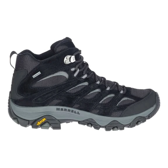 Merrell Moab 3 Mid GORE-TEX Boots Black Grey 2 Merrell Moab 3 Mid GORE-TEX Boots Black Grey - Image 2