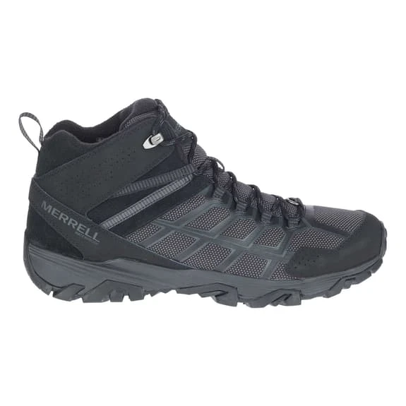 Merrell Moab Fast 3 Logo Boots Grey Black 1 Merrell Moab Fast 3 Logo Boots Grey Black