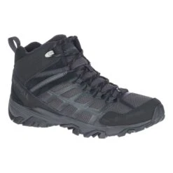 Merrell Moab Fast 3 Logo Boots Grey Black 10 Merrell Moab Fast 3 Logo Boots Grey Black -Merrell ml j036413 005