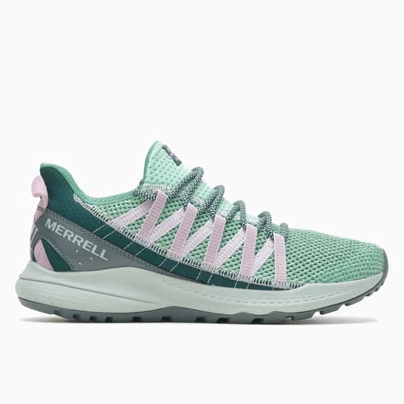 Merrell Bravada Edge Shoes Light Blue Pink Women 2 Merrell Bravada Edge Shoes Light Blue Pink Women - Image 2