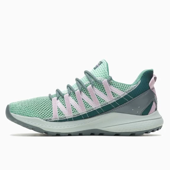 Merrell Bravada Edge Shoes Light Blue Pink Women 3 Merrell Bravada Edge Shoes Light Blue Pink Women - Image 3