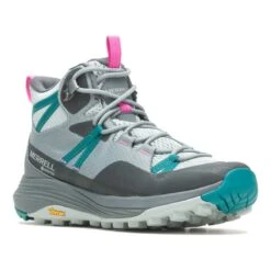 Merrell Siren 4 Mid GORE-TEX Boots Blue Grey Pink Women