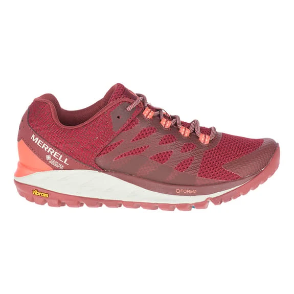 Merrell Antora 2 GORE-TEX Hiking Shoes Maroon Women 2 Merrell Antora 2 GORE-TEX Hiking Shoes Maroon Women - Image 2