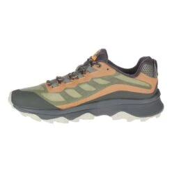 Merrell Moab Speed GORE-TEX Shoes Green Orange Black -Merrell ml j066773 006
