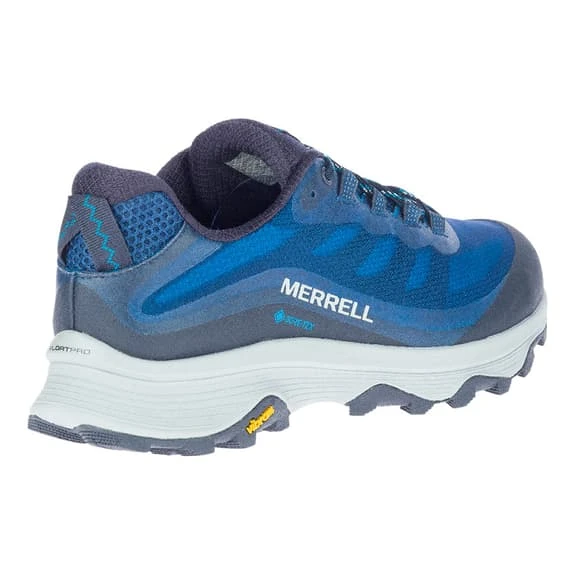 Merrell Moab Speed GORE-TEX Shoes Blue Grey White 4 Merrell Moab Speed GORE-TEX Shoes Blue Grey White - Image 4