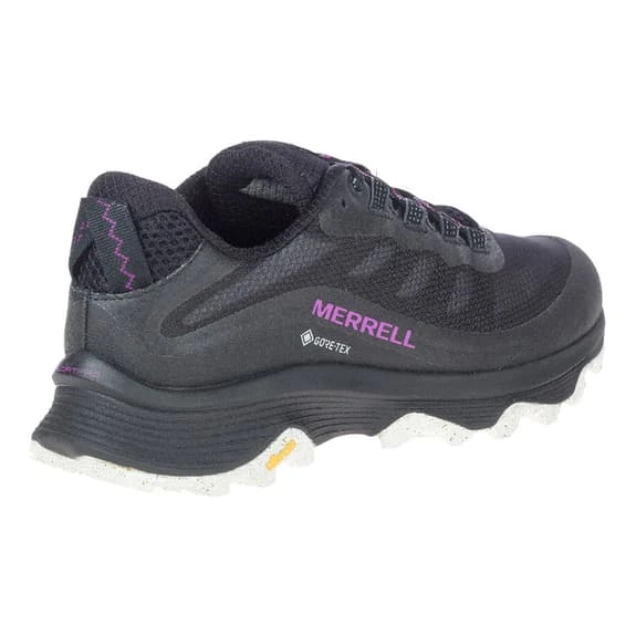 Merrell Moab Speed GORE-TEX Shoes Black Purple Women 3 Merrell Moab Speed GORE-TEX Shoes Black Purple Women - Image 3