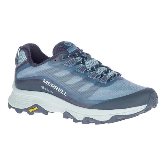 Merrell Moab Speed GORE-TEX Shoes Dark Blue Light Blue Women 1 Merrell Moab Speed GORE-TEX Shoes Dark Blue Light Blue Women