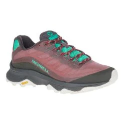 Merrell Moab Speed Shoes Red Black Blue Women