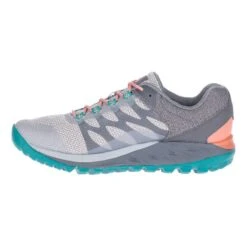 Merrell Antora 2 Trail Running Shoes Grey Blue Pink Women 10 Merrell Antora 2 Trail Running Shoes Grey Blue Pink Women -Merrell ml j066926 003