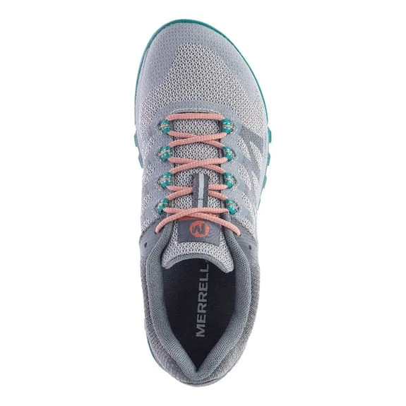 Merrell Antora 2 Trail Running Shoes Grey Blue Pink Women 3 Merrell Antora 2 Trail Running Shoes Grey Blue Pink Women - Image 3