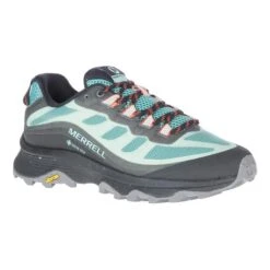 Merrell Moab Speed GORE-TEX Shoes Blue Black Orange Women