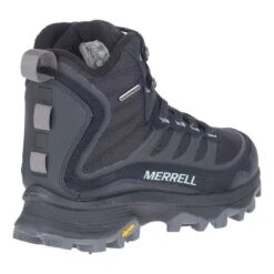 Merrell Moab Speed Thermo Mid Waterproof Boots Black Dark Grey Light Blue -Merrell ml j067014 004