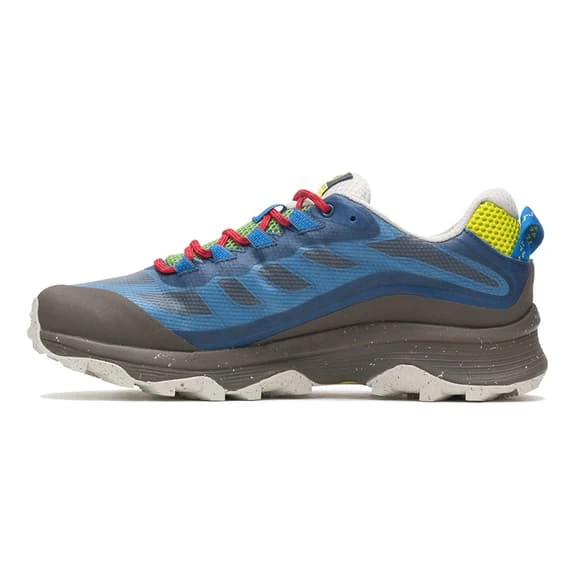 Merrell Moab Speed GORE-TEX Shoes Blue Green Red 5 Merrell Moab Speed GORE-TEX Shoes Blue Green Red - Image 5