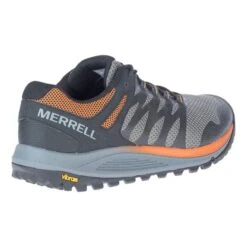 Merrell Nova 2 Trail Running Shoes Grey Black Orange -Merrell ml j067079 005