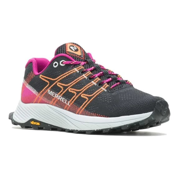 Merrell Moab Flight Shoes Black Red Pink Women 1 Merrell Moab Flight Shoes Black Red Pink Women