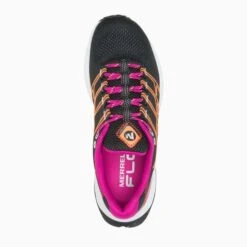 Merrell Moab Flight Shoes Black Red Pink Women 9 Merrell Moab Flight Shoes Black Red Pink Women -Merrell ml j067532 004