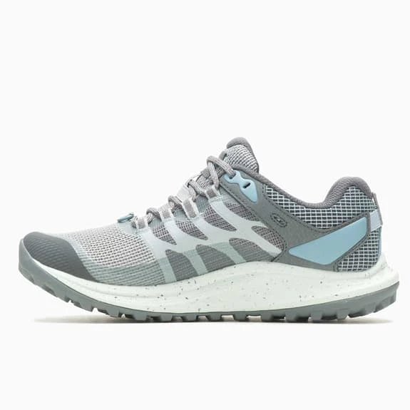 Merrell Antora 3 GORE-TEX Shoes Grey Light Blue Women 3 Merrell Antora 3 GORE-TEX Shoes Grey Light Blue Women - Image 3