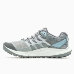 Merrell Antora 3 Trail Running Shoes Grey Light Blue Women -Merrell ml j067600 003