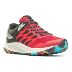 Merrell Nova 3 Shoes Red Black