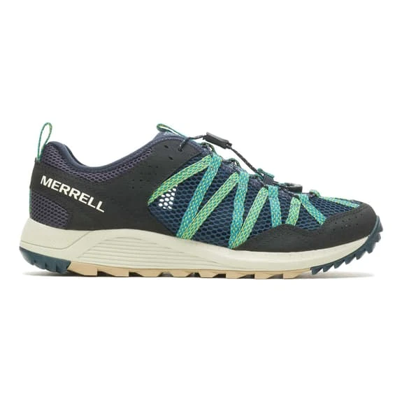 Merrell Wildwood Aerosport Shoes Black Navy Blue 2 Merrell Wildwood Aerosport Shoes Black Navy Blue - Image 2