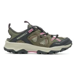 Merrell Speed Strike Leather Sieve Sandals Brown Pink Black Women -Merrell ml j135168 002 1