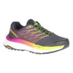 Merrell Rubato Trail Running Shoes Black Yellow Purple Women