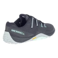 Merrell Trail Glove 6 Shoes Black Grey Blue Women -Merrell ml j135384 005